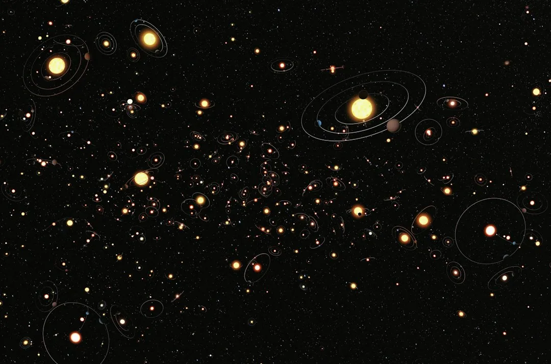 Aglomerado globular Omega Centauri fotografado com telescópio
