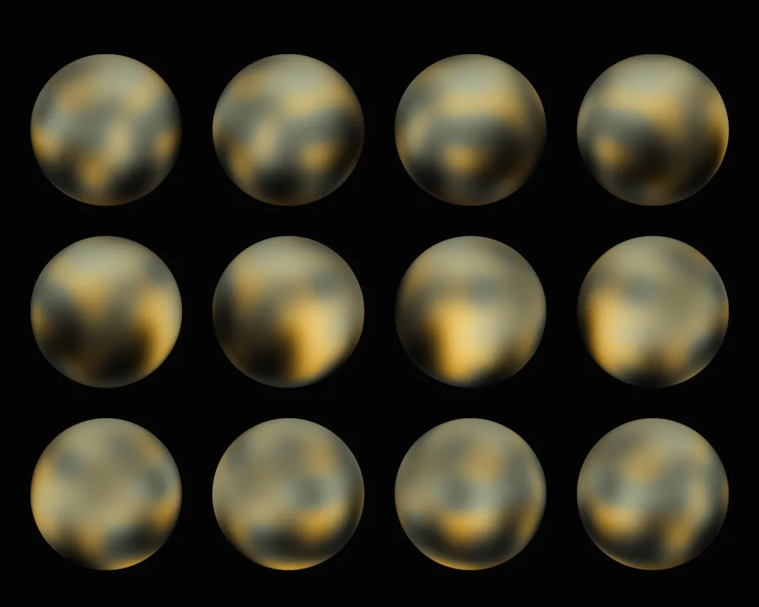 Superficie de Plutao com montanhas de gelo e planicie Tombaugh Regio registrada pela sonda New Horizons