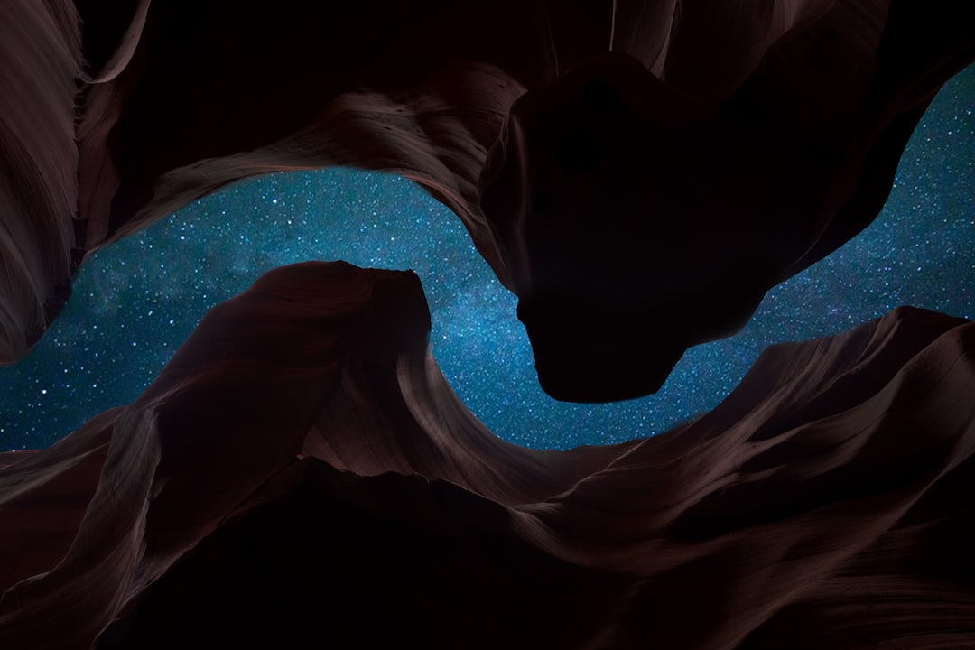 Sistema de canyons Valles Marineris em Marte visto do espaço