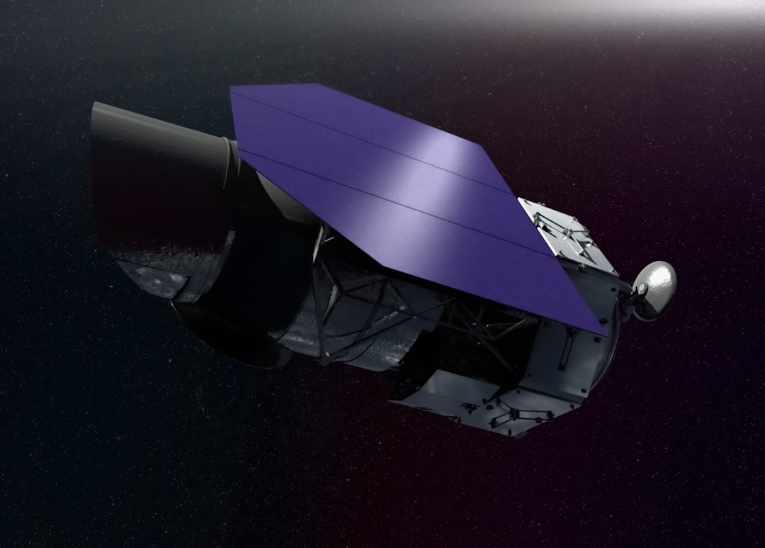 Imagem de campo profundo do espaco com galaxias e quasares distantes
